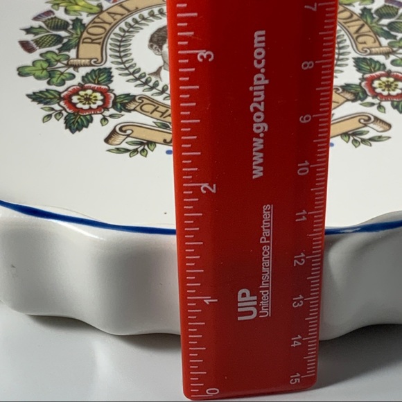 Ashley Ceramics England Royal Wedding Commemorative Pie Plate - Picture 11 of 12